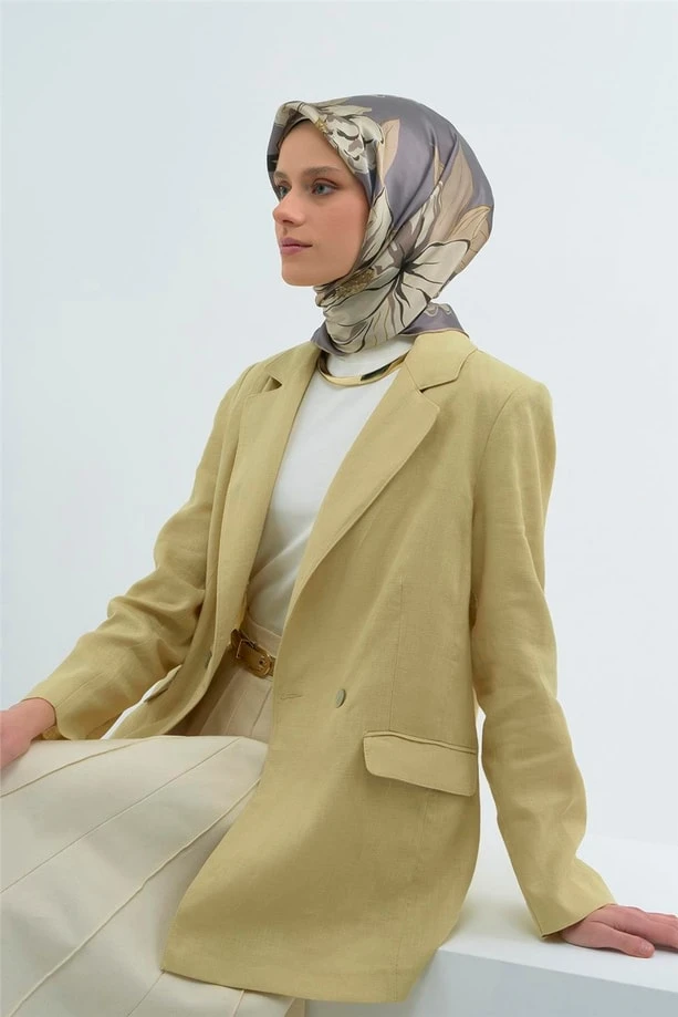 51 Armine Twill İpek Eşarp 9509D