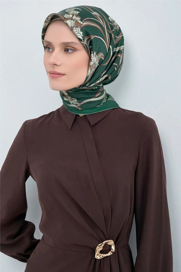 51 Armine Twill İpek Eşarp 9512D
