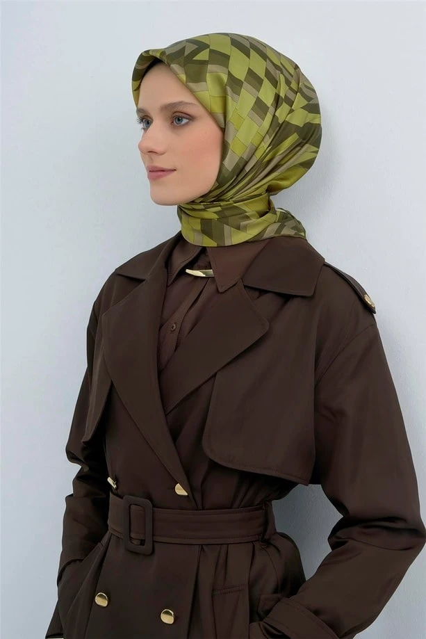 52 Armine Twill İpek Eşarp 9507D