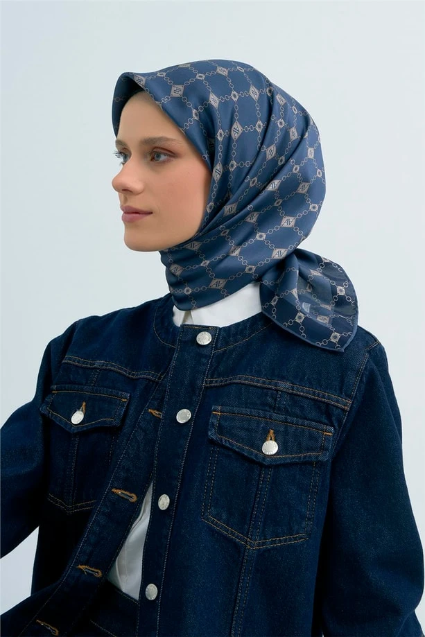 53 Armine Twill İpek Eşarp 9530D