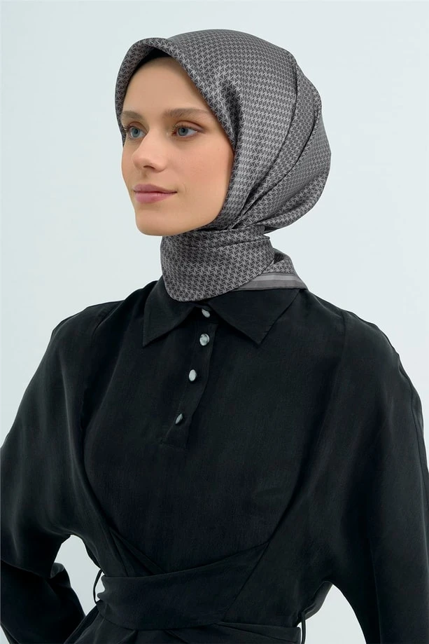 54 Armine Twill İpek Eşarp 9528D