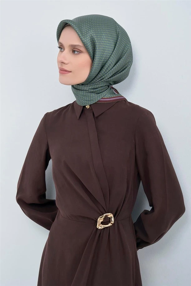 55 Armine Twill İpek Eşarp 9528D