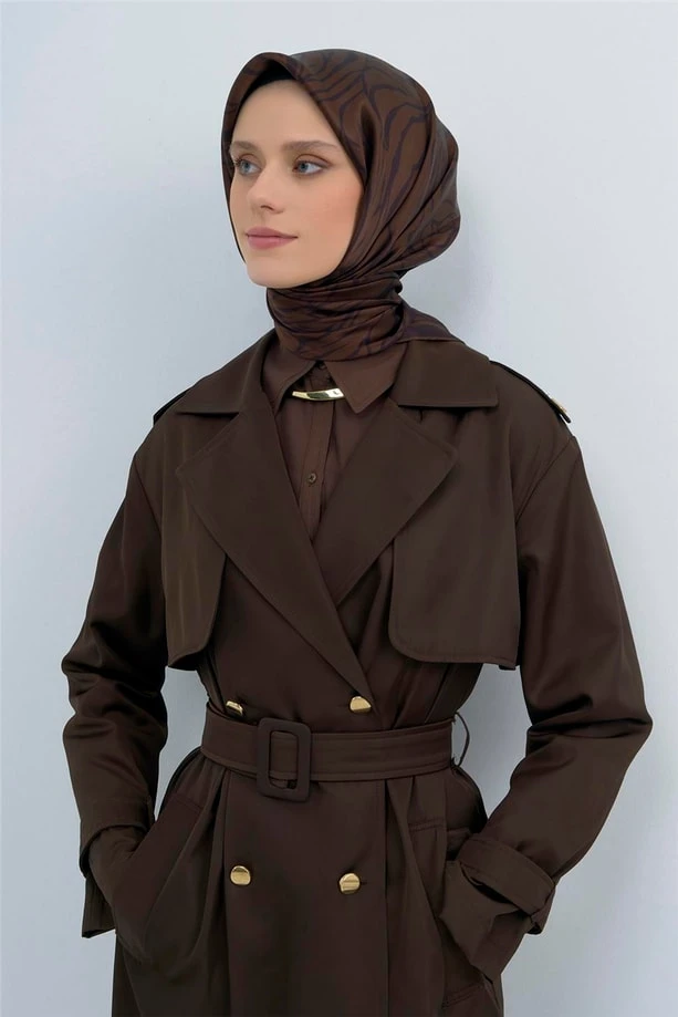 80 Armine Twill İpek Eşarp 9511D