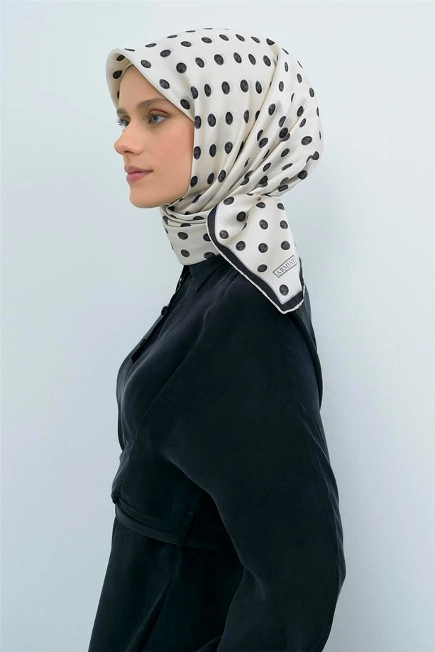 80 Armine Twill İpek Eşarp 9544D