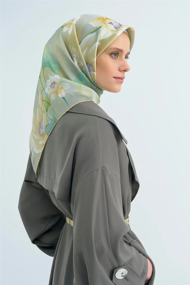 81 Armine Twill İpek Eşarp 9505D