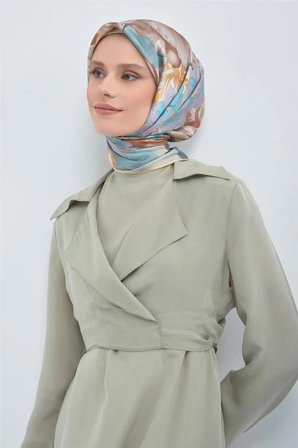81 Armine Twill İpek Eşarp 9529D