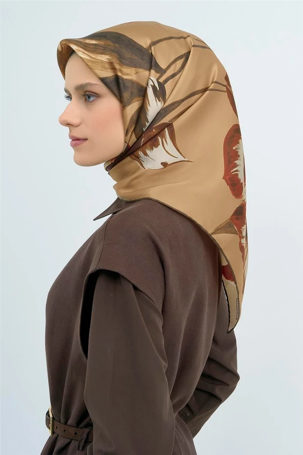 82 Armine Twill İpek Eşarp 9506D