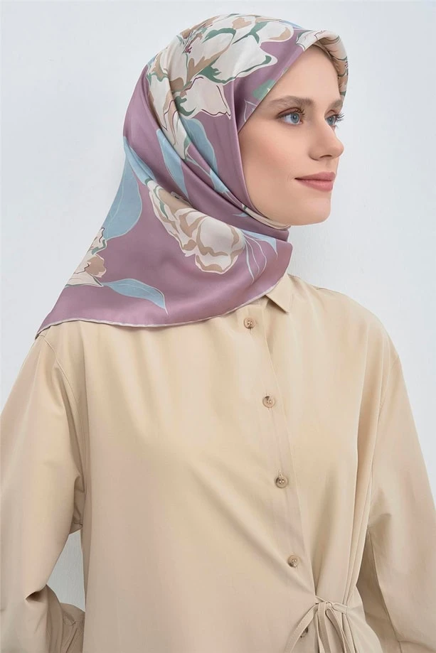 82 Armine Twill İpek Eşarp 9509D