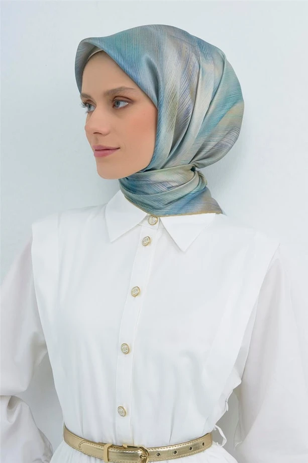 82 Armine Twill İpek Eşarp 9513D