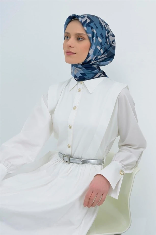 83 Armine Twill İpek Eşarp 9507D