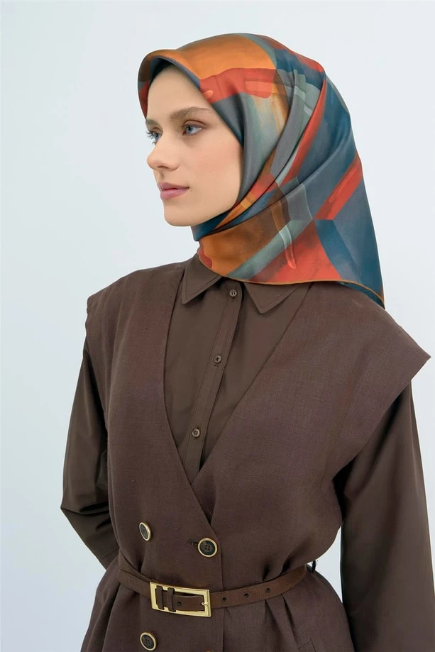 83 Armine Twill İpek Eşarp 9510D