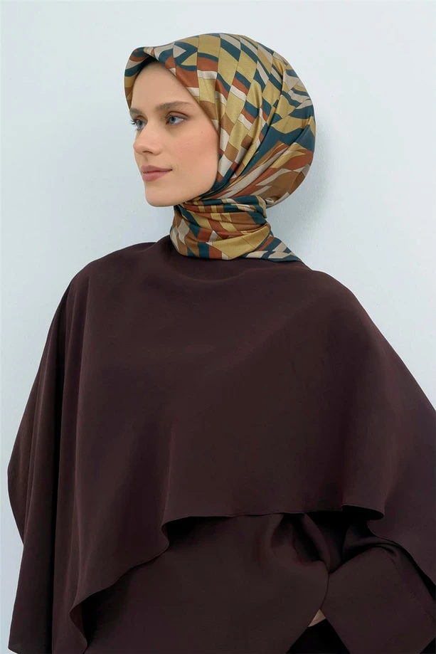 84 Armine Twill İpek Eşarp 9507D