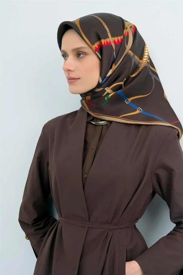 84 Armine Twill İpek Eşarp 9517D