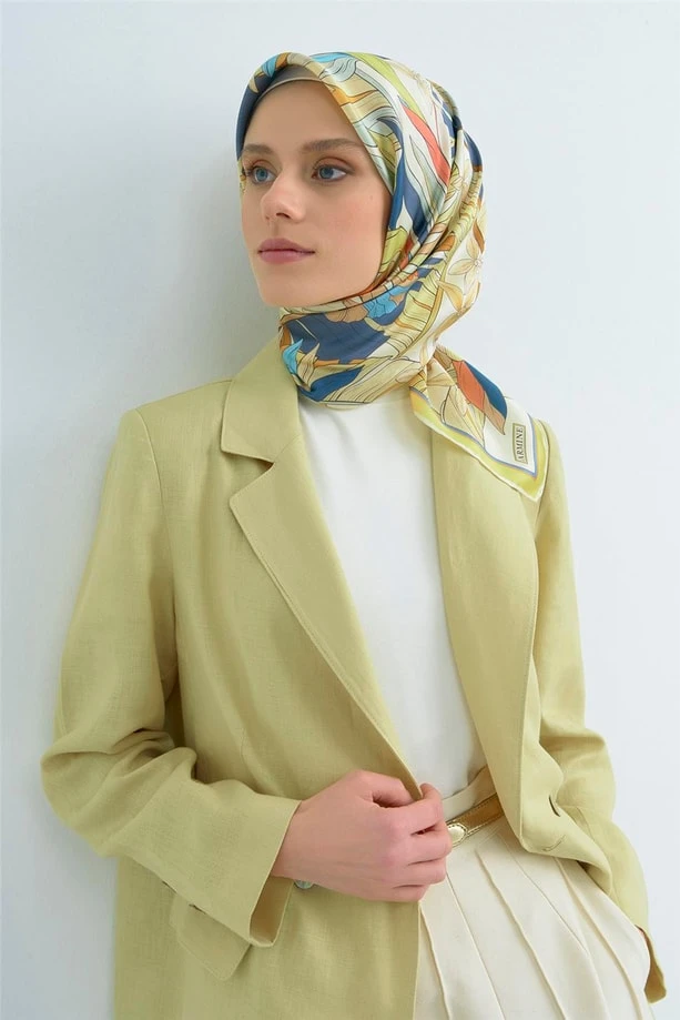 87 Armine Twill İpek Eşarp 9500D