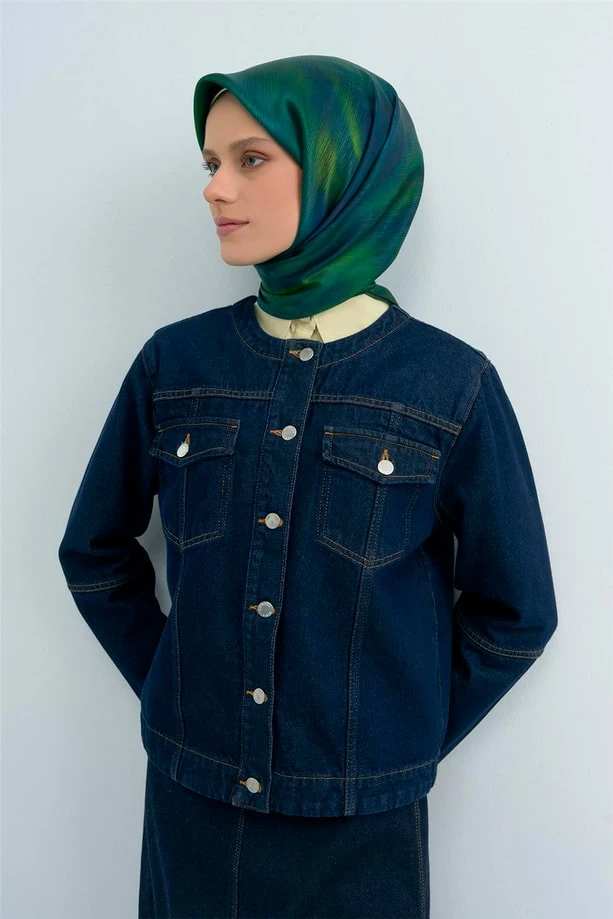 87 Armine Twill İpek Eşarp 9513D