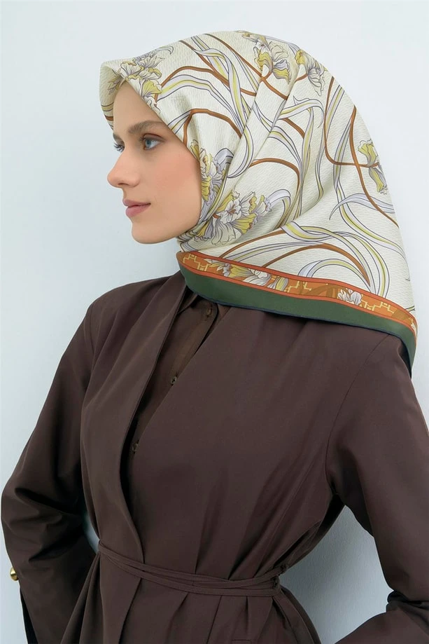88 Armine Twill İpek Eşarp 9512D