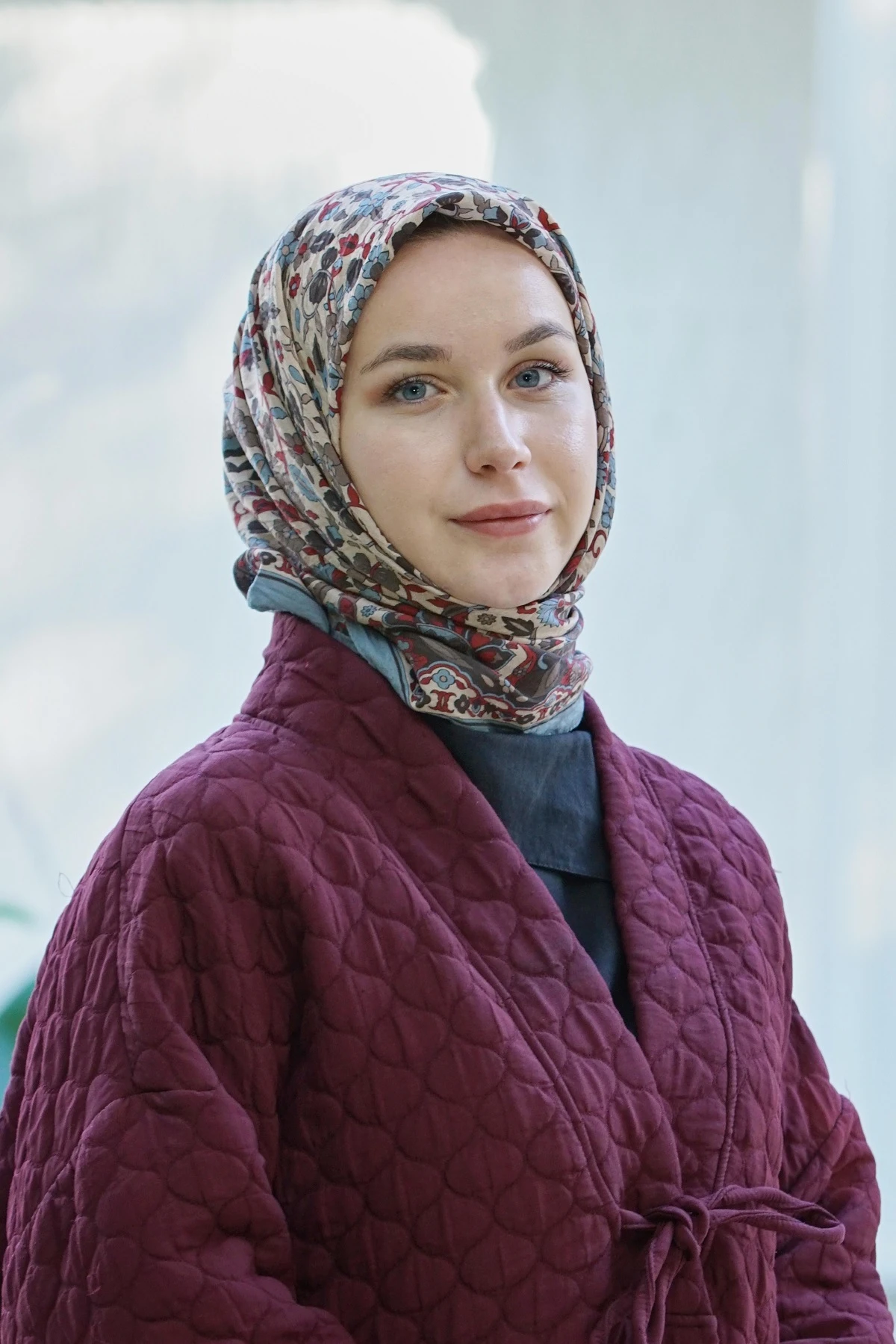 Füme Loryan Scarf Diamond Adel Eşarp