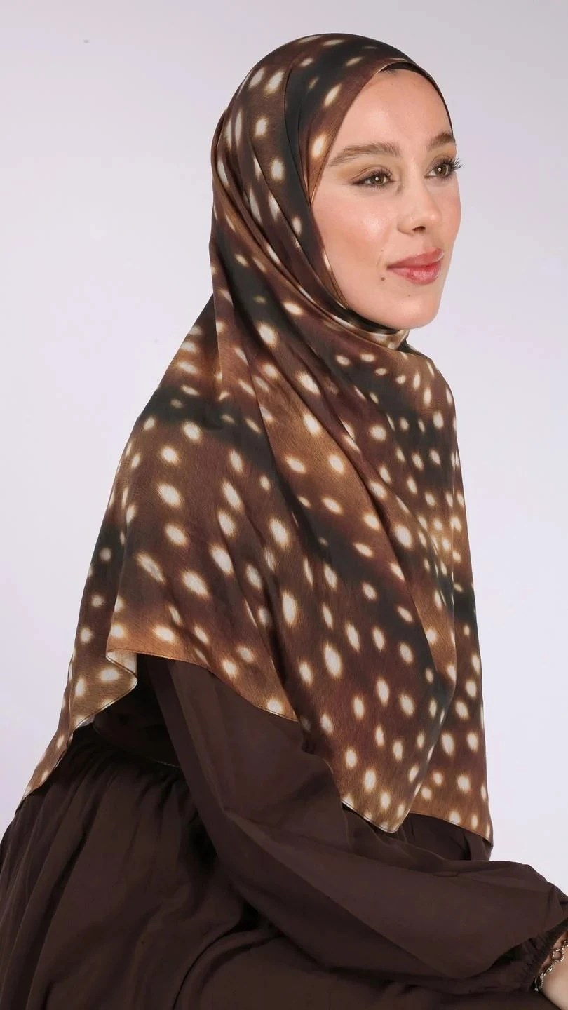 Kahve Sima Glamourıa Neva Şal