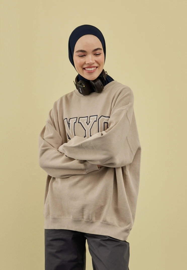 LACİVERT Fresh Scarfs Athletic Hijab