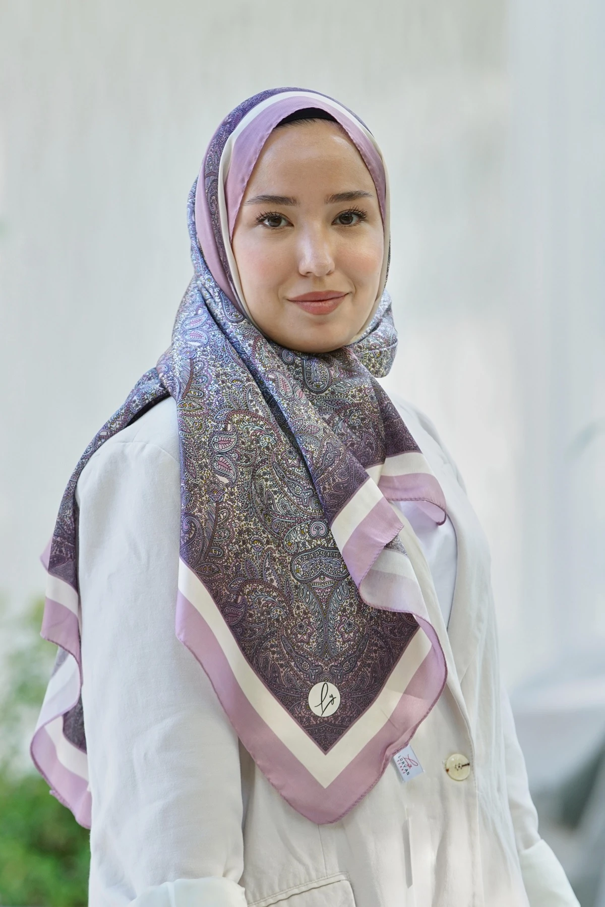 LİLA Loryan Scarf Zerre Degrade Etnik Şal