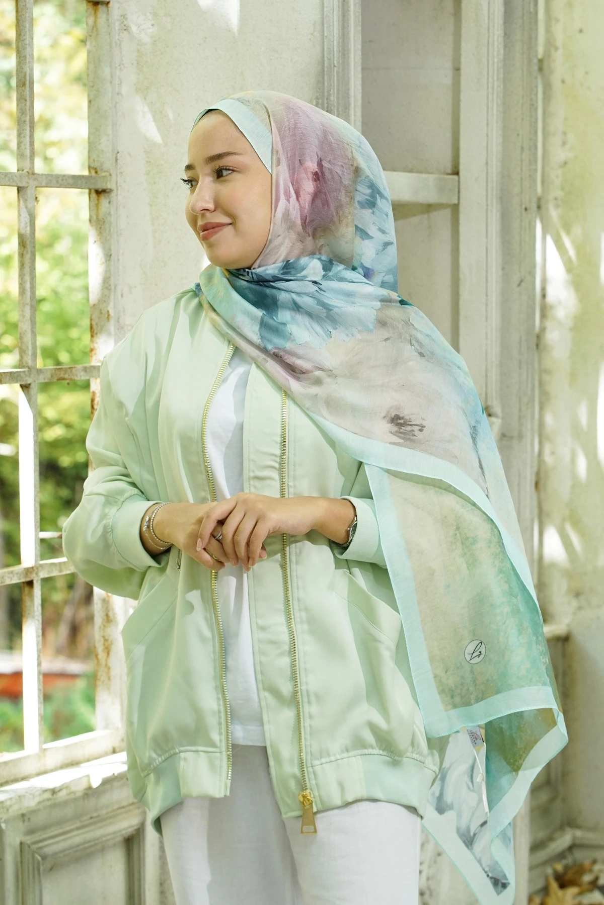 Mint Loryan Scarf Diamond Anna Şal