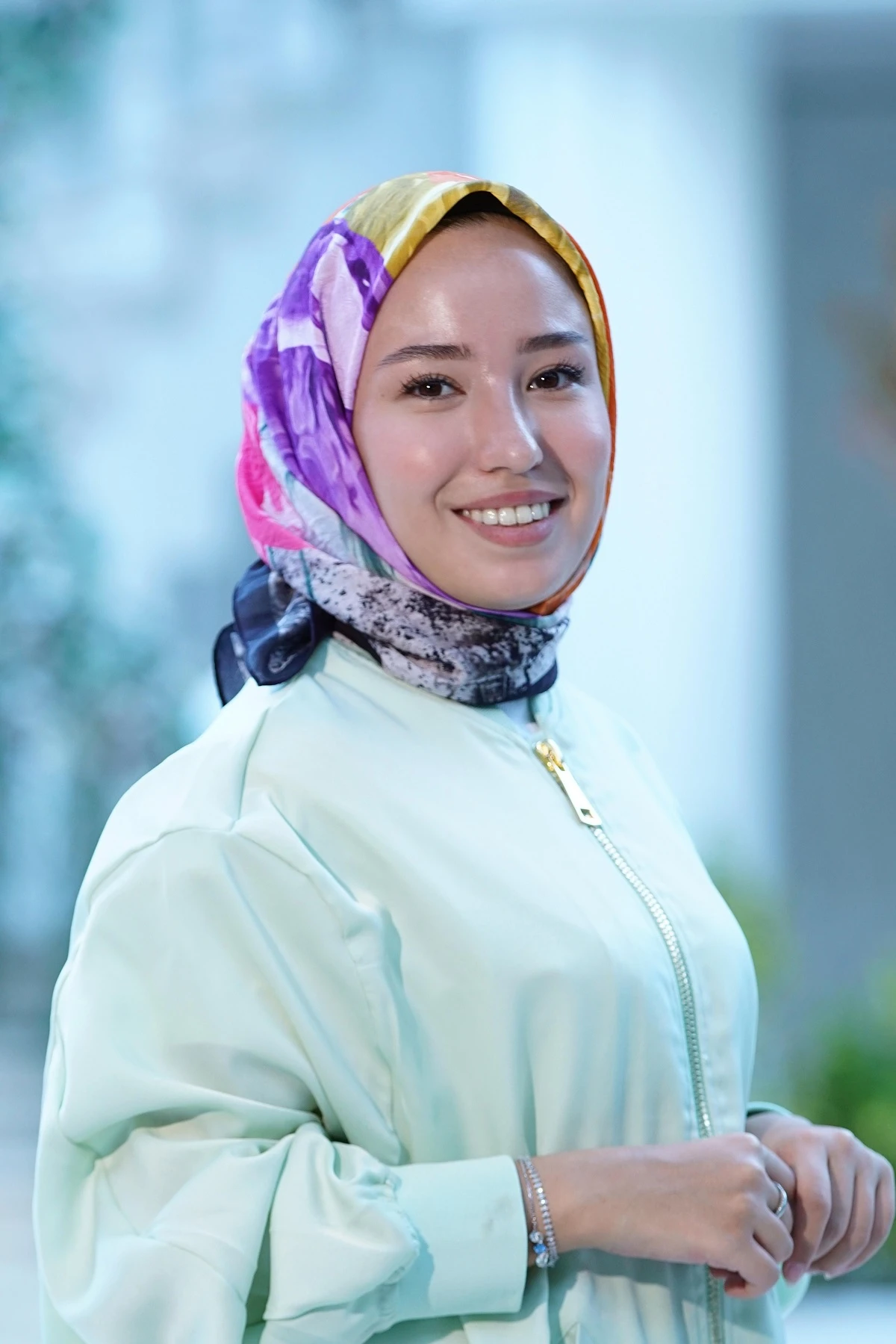 SİYAH Loryan Scarf Diamond Della Eşarp