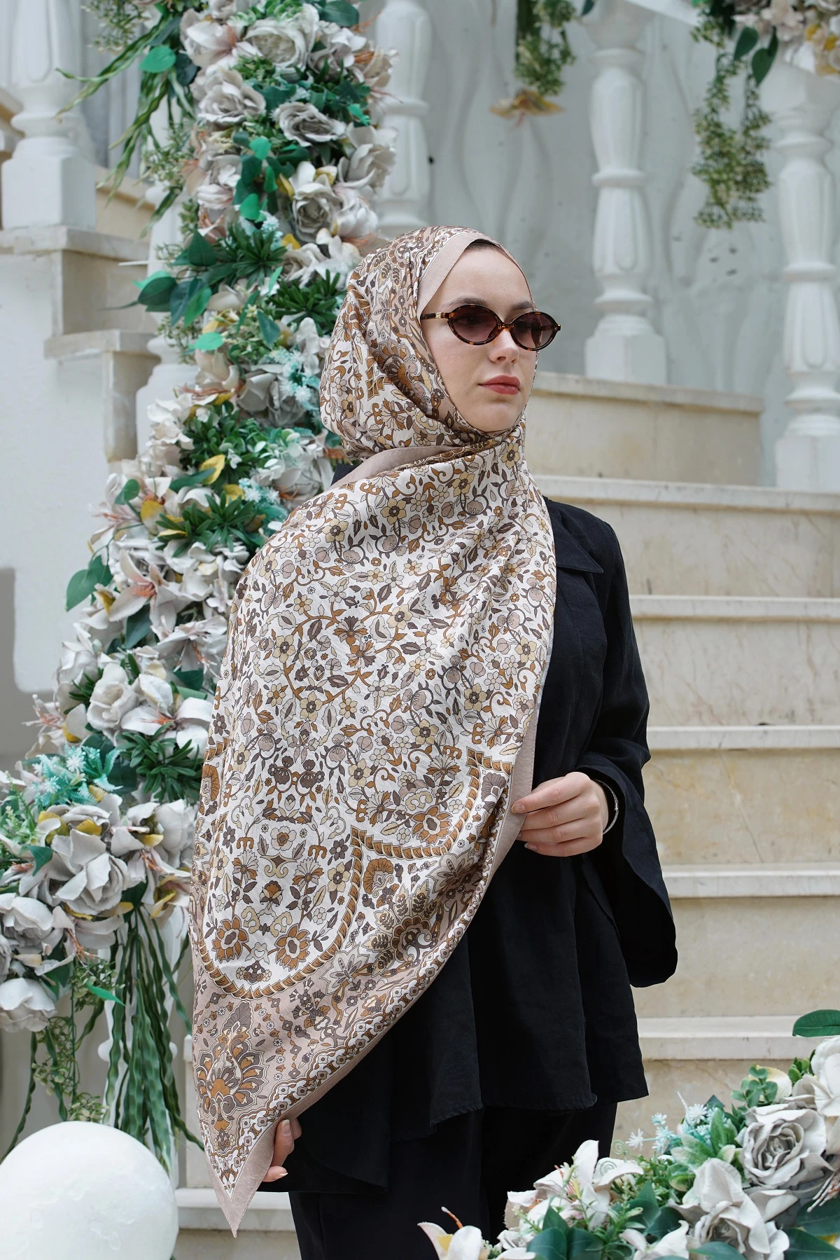 Vizon Loryan Scarf Diamond Adel Şal