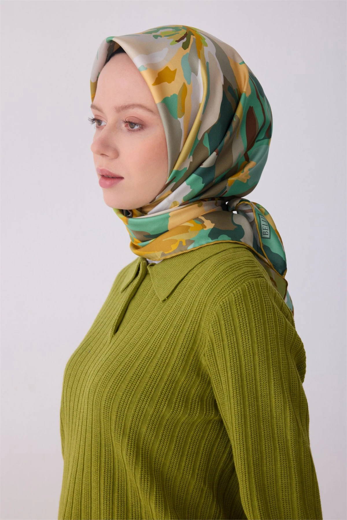 04 Belli Twill İpek Eşarp 4315D