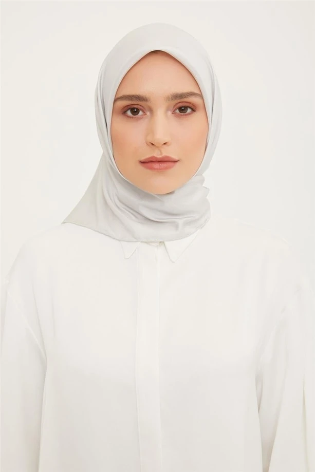 152 Armine Twill Düz Boyalı Eşarp