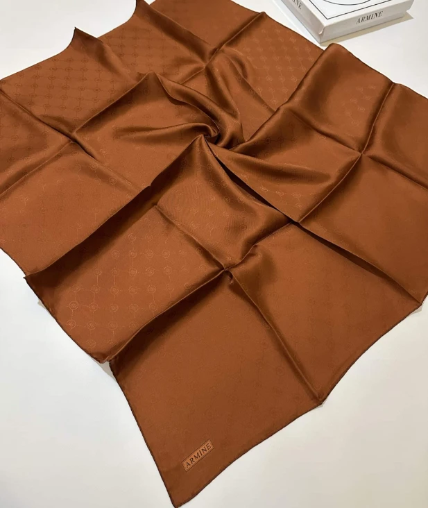 191250 Armine Jakarlı İpek Eşarp 200