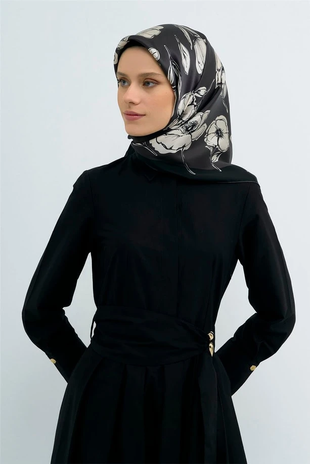 32 Armine Twill İpek Eşarp 9536D
