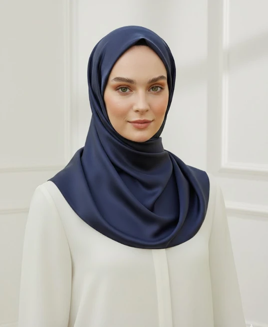 501 Armine Twill Düz Boyalı Eşarp