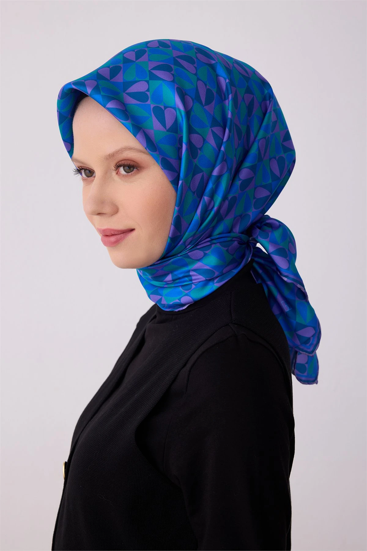 52 Belli Twill İpek Eşarp 4322D