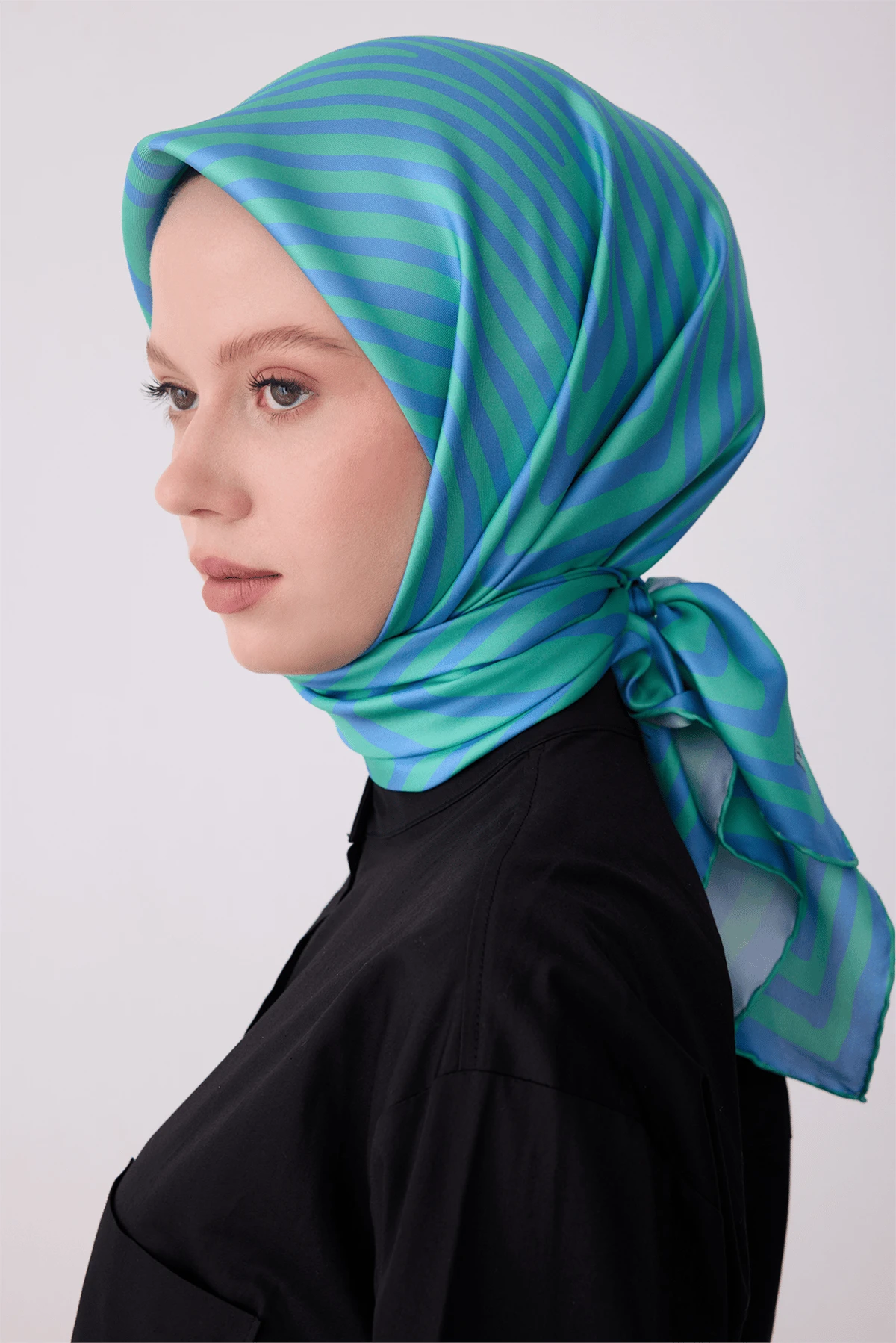 53 Belli Twill İpek Eşarp 4325D