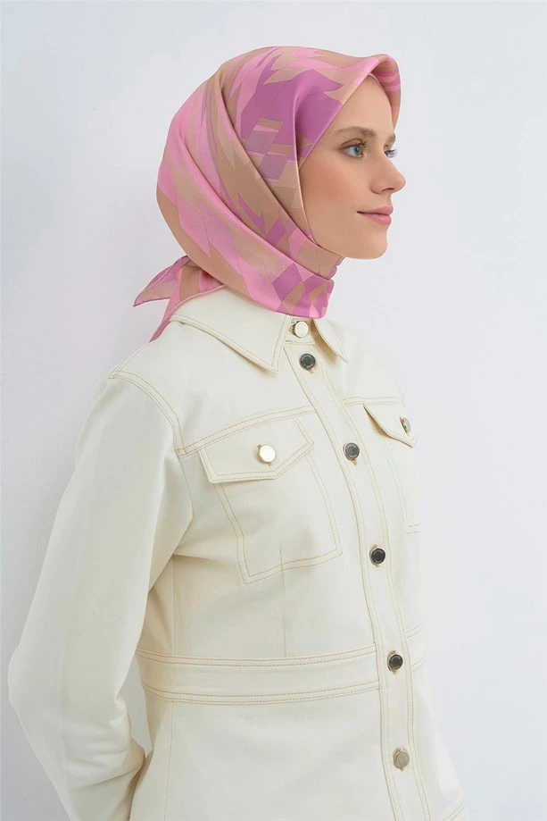 58 Armine Twill İpek Eşarp 9507D
