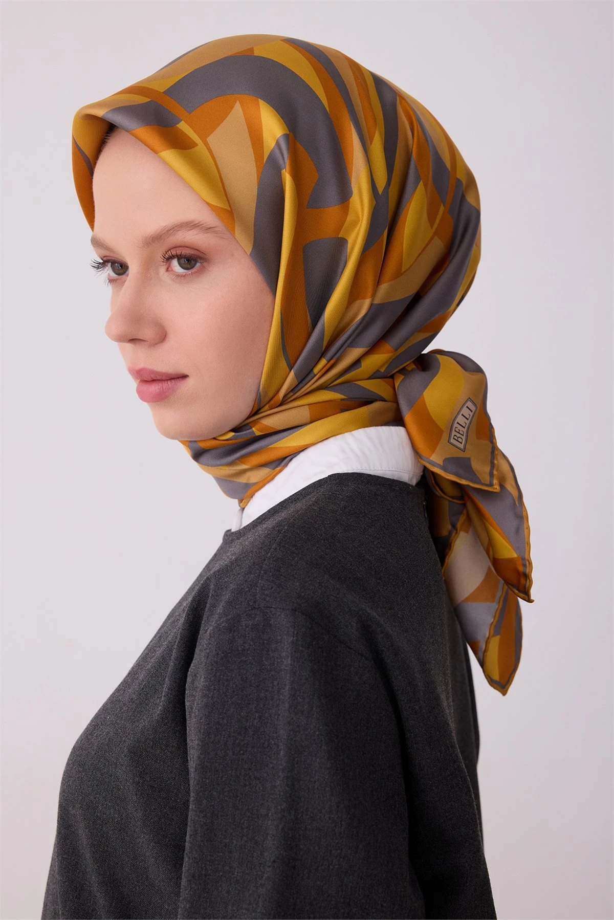 58 Belli Twill İpek Eşarp 4327D