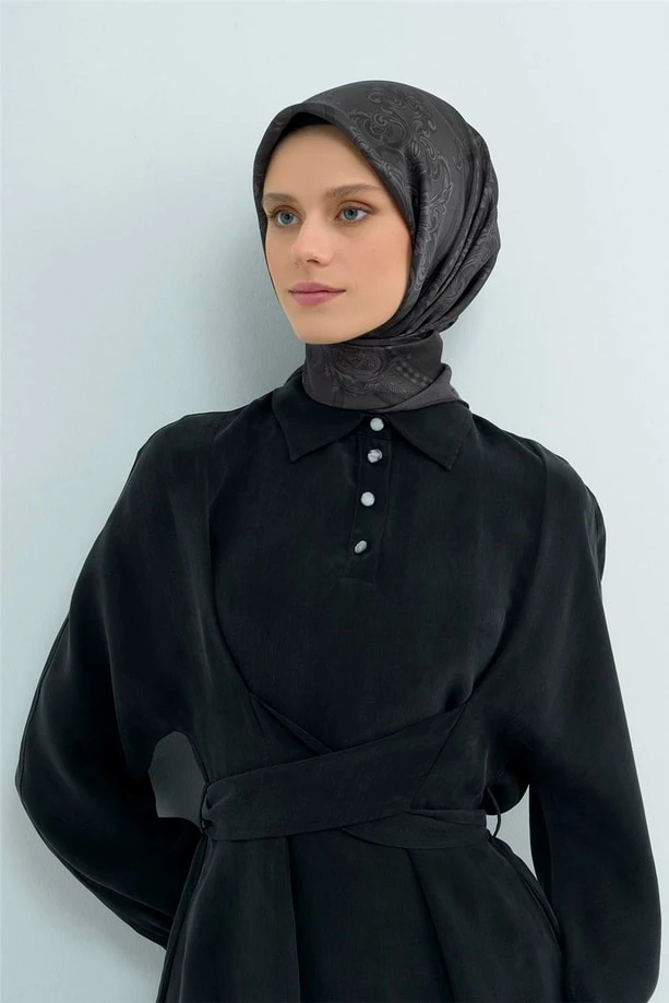 80 Armine Twill İpek Eşarp 9537D