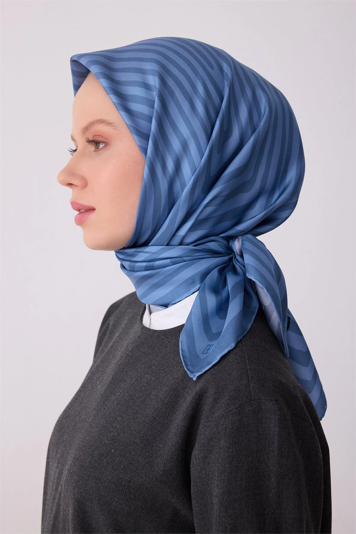 83 Belli Twill İpek Eşarp 4325D