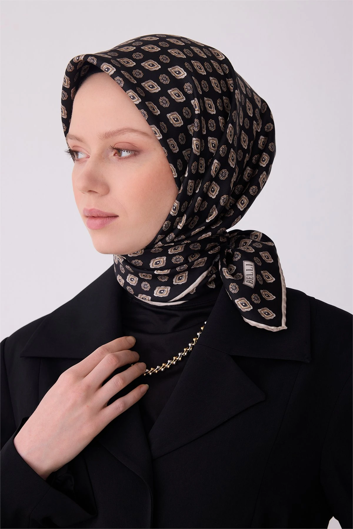 85 Belli Twill İpek Eşarp 4308D