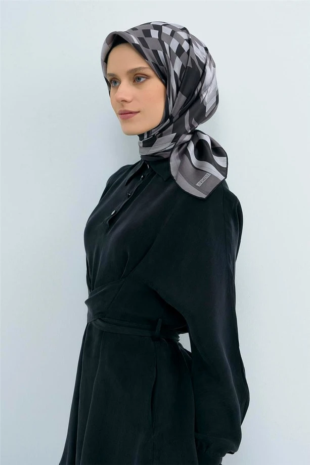 86 Armine Twill İpek Eşarp 9507D