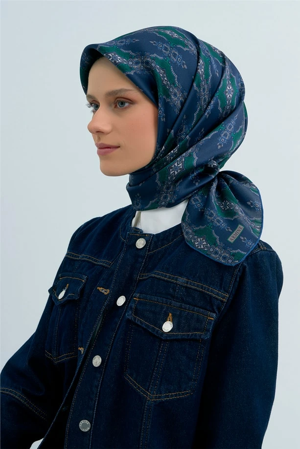 86 Armine Twill İpek Eşarp 9522D