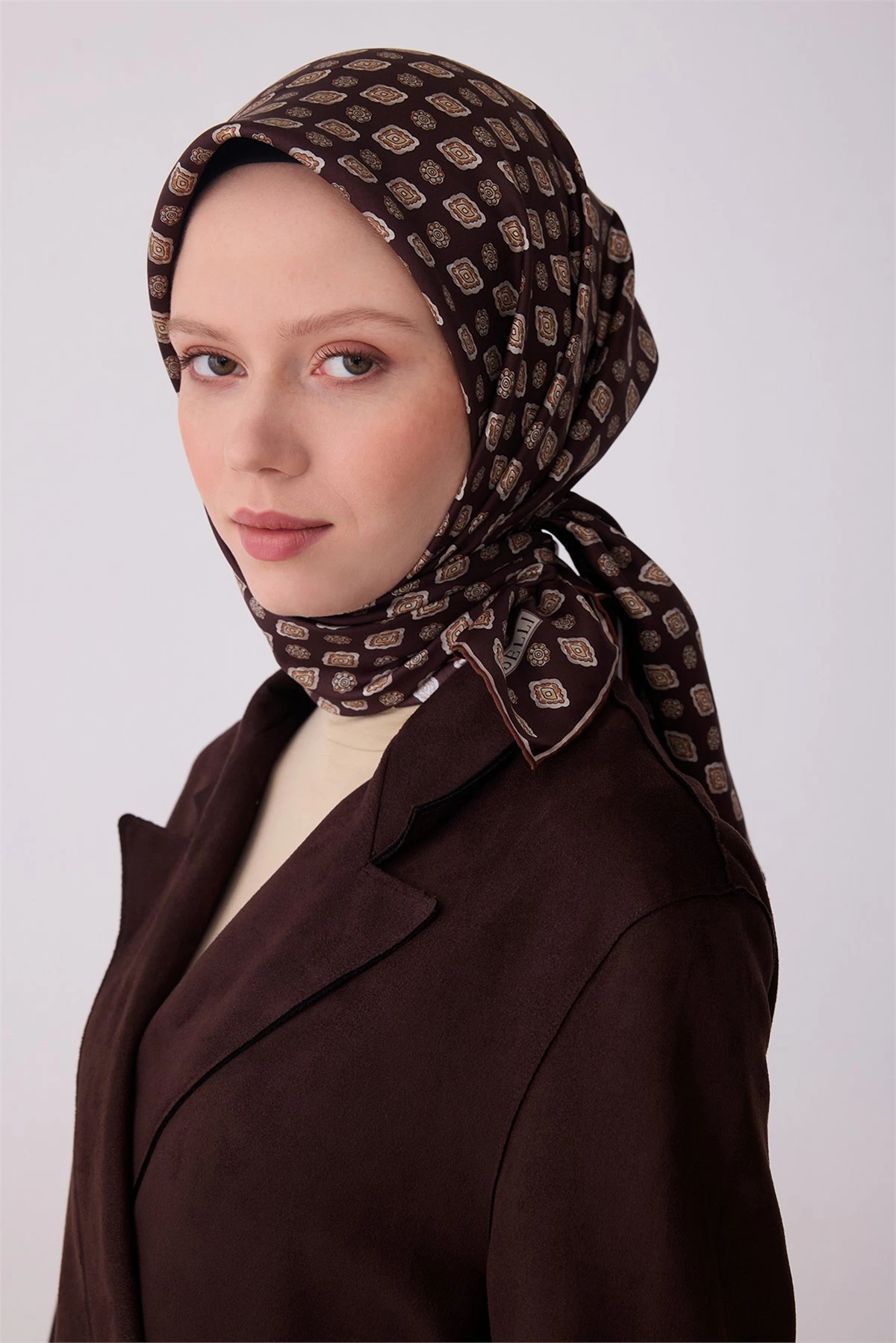 86 Belli Twill İpek Eşarp 4308D