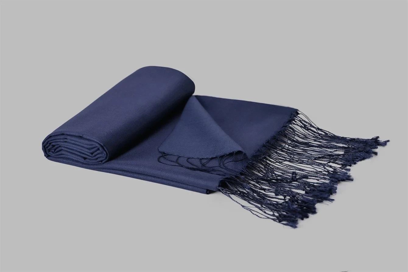 Lacivert-29 Armanda İpek Şal 3011