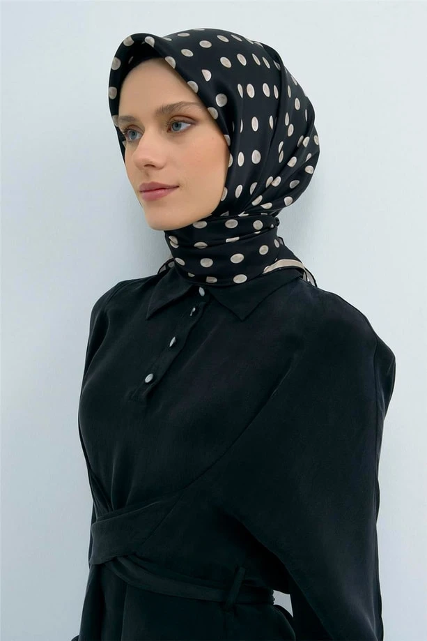01 Armine Twill İpek Eşarp 9544D