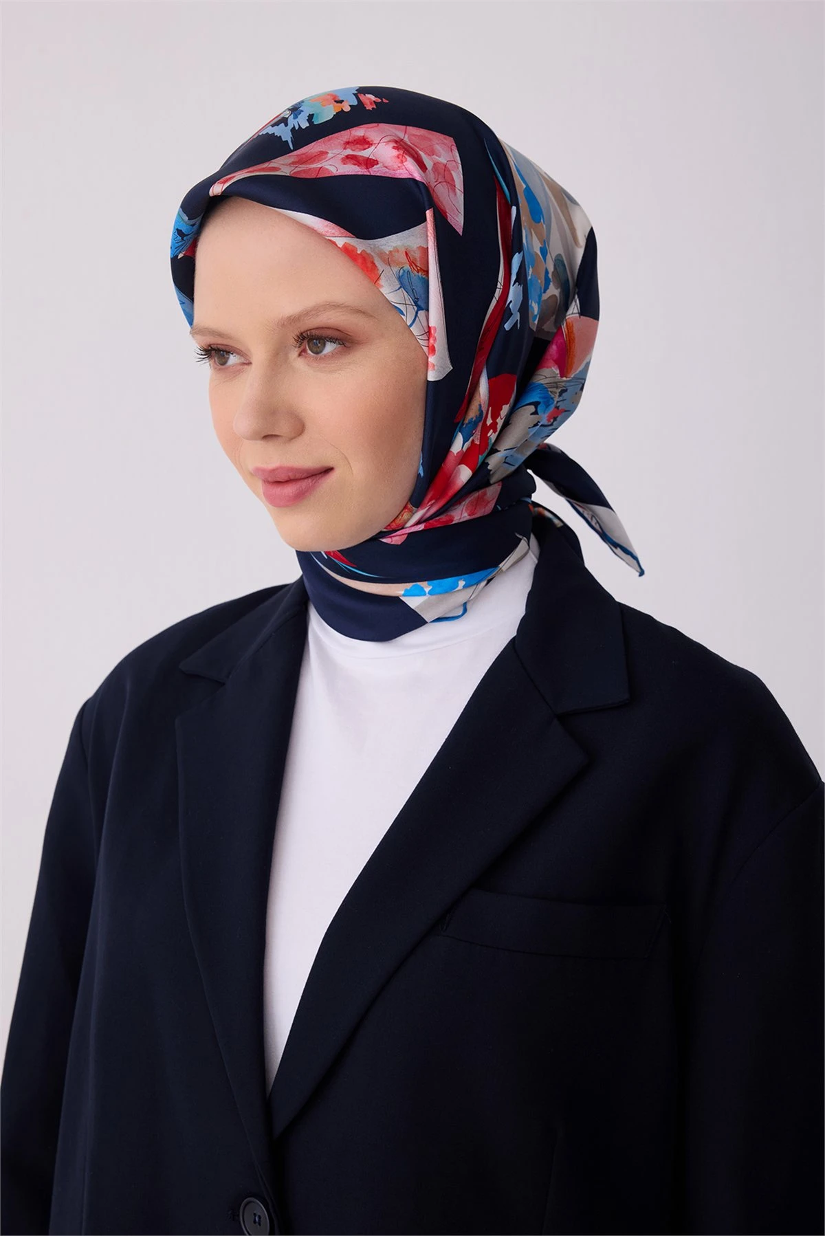 02 Belli Twill İpek Eşarp 4316D