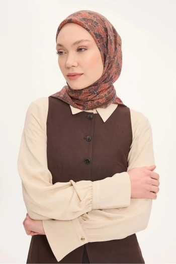 11 Silk Home Tencel Bahar Desen Monare Eşarp