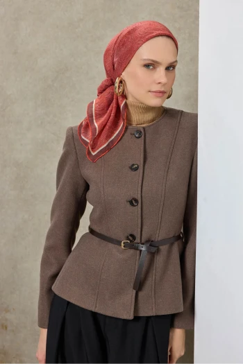 14 Silk Home Tencel Etnik Desen Monare Eşarp