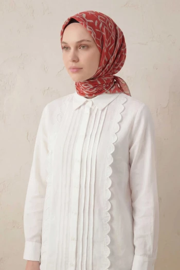 15 Silk Home Simetrik Soft Eşarp