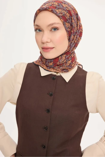 19 Silk Home Tencel Bahar Desen Monare Eşarp