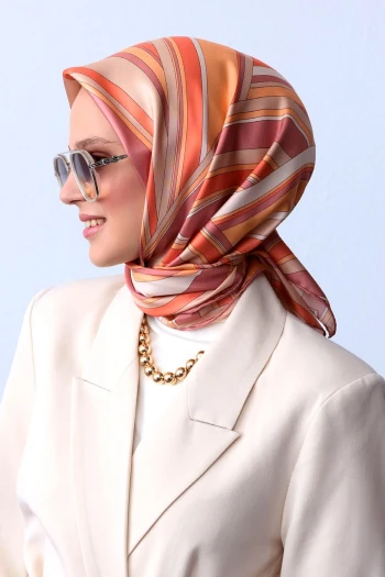 33 Belli Twill İpek Eşarp 4311D